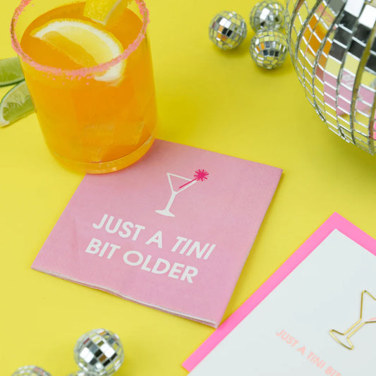 Chez Gagné - "Just A Tini Bit Older" Napkins
