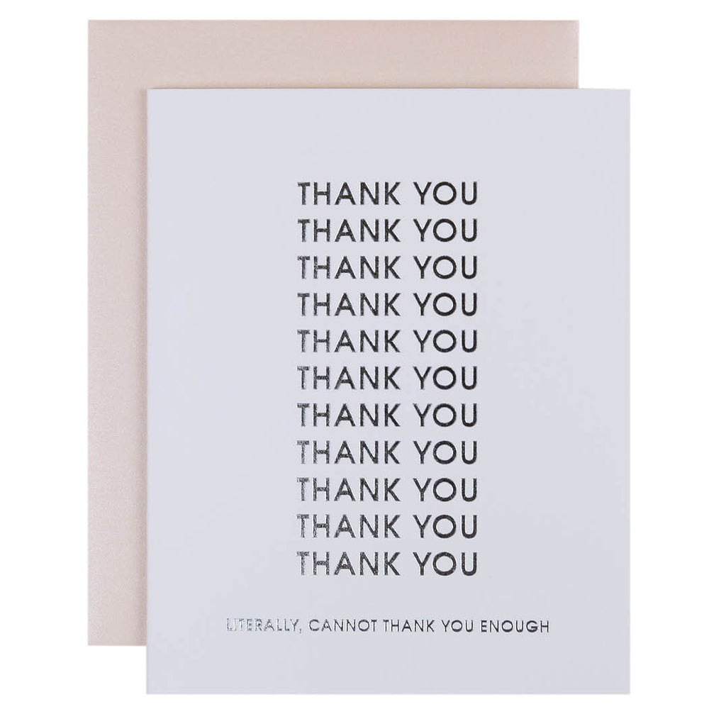 Chez Gagné - Cannot Thank you Enough Card