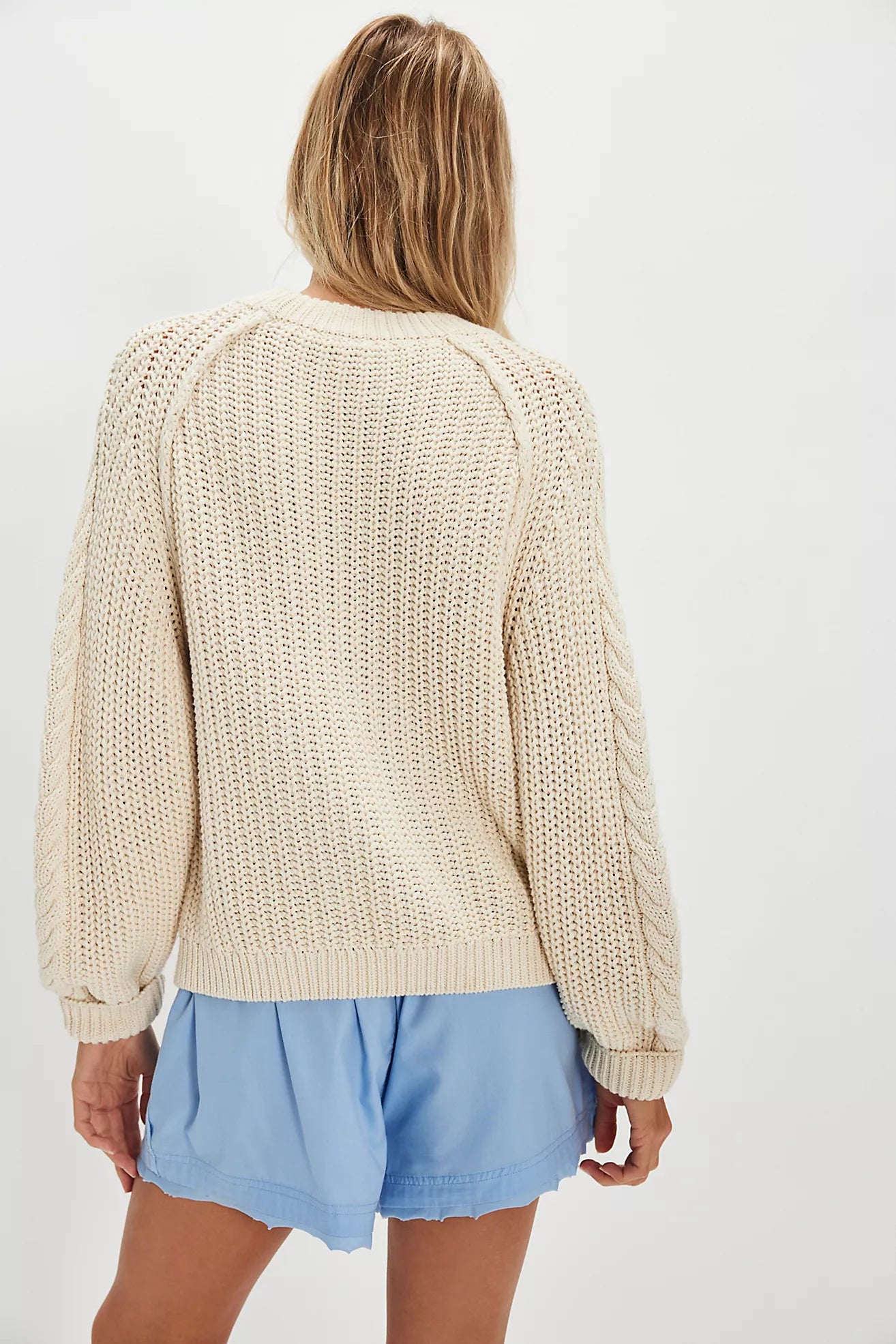 Free People - Frankie Cable Knit Sweater