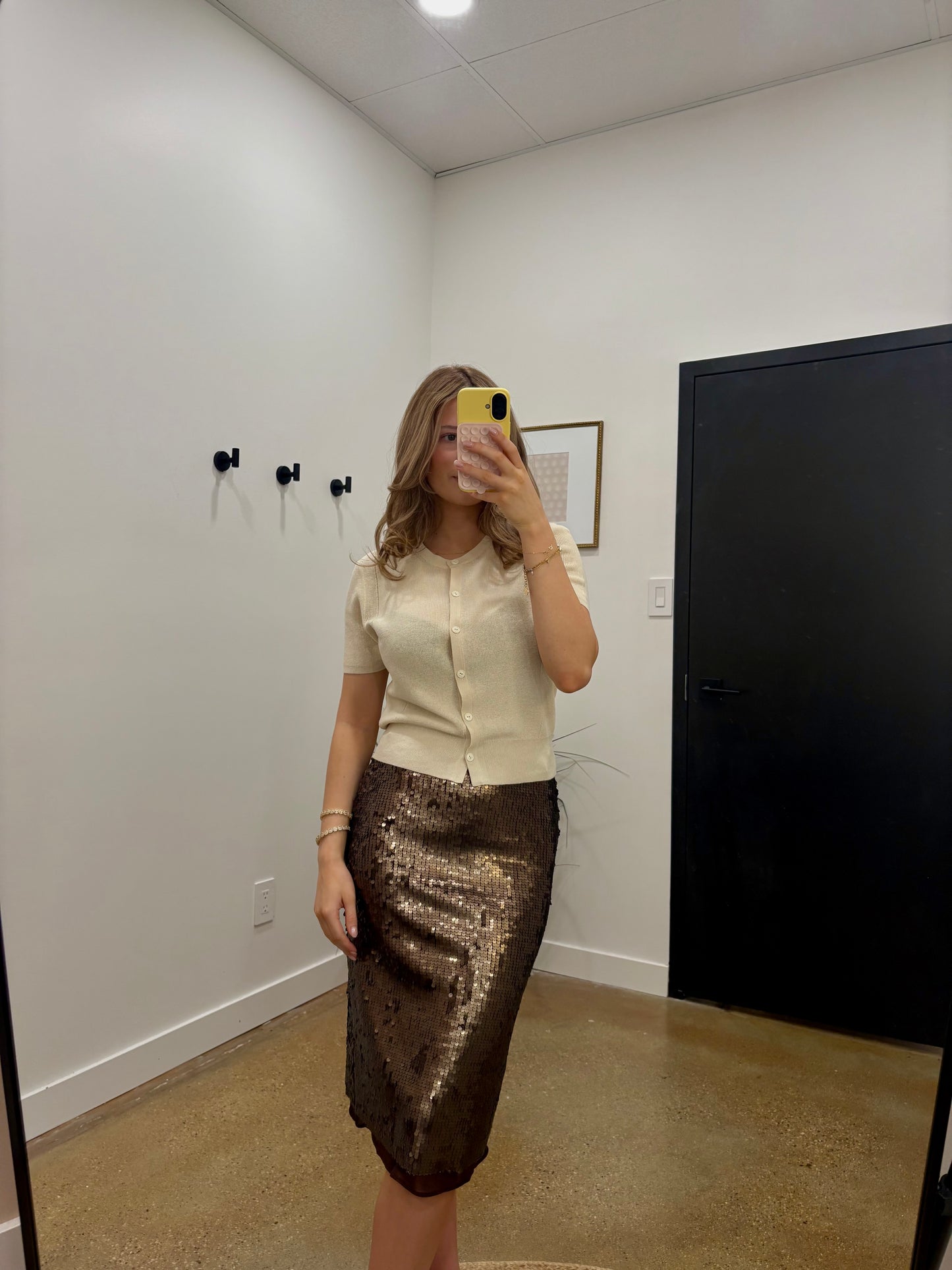 Rag & Bone - Lucy Sequin Skirt