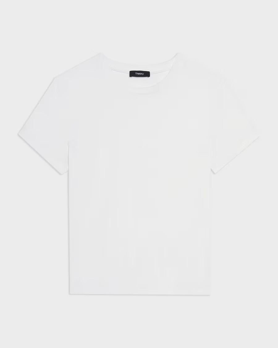 Theory - Tiny Tee - White