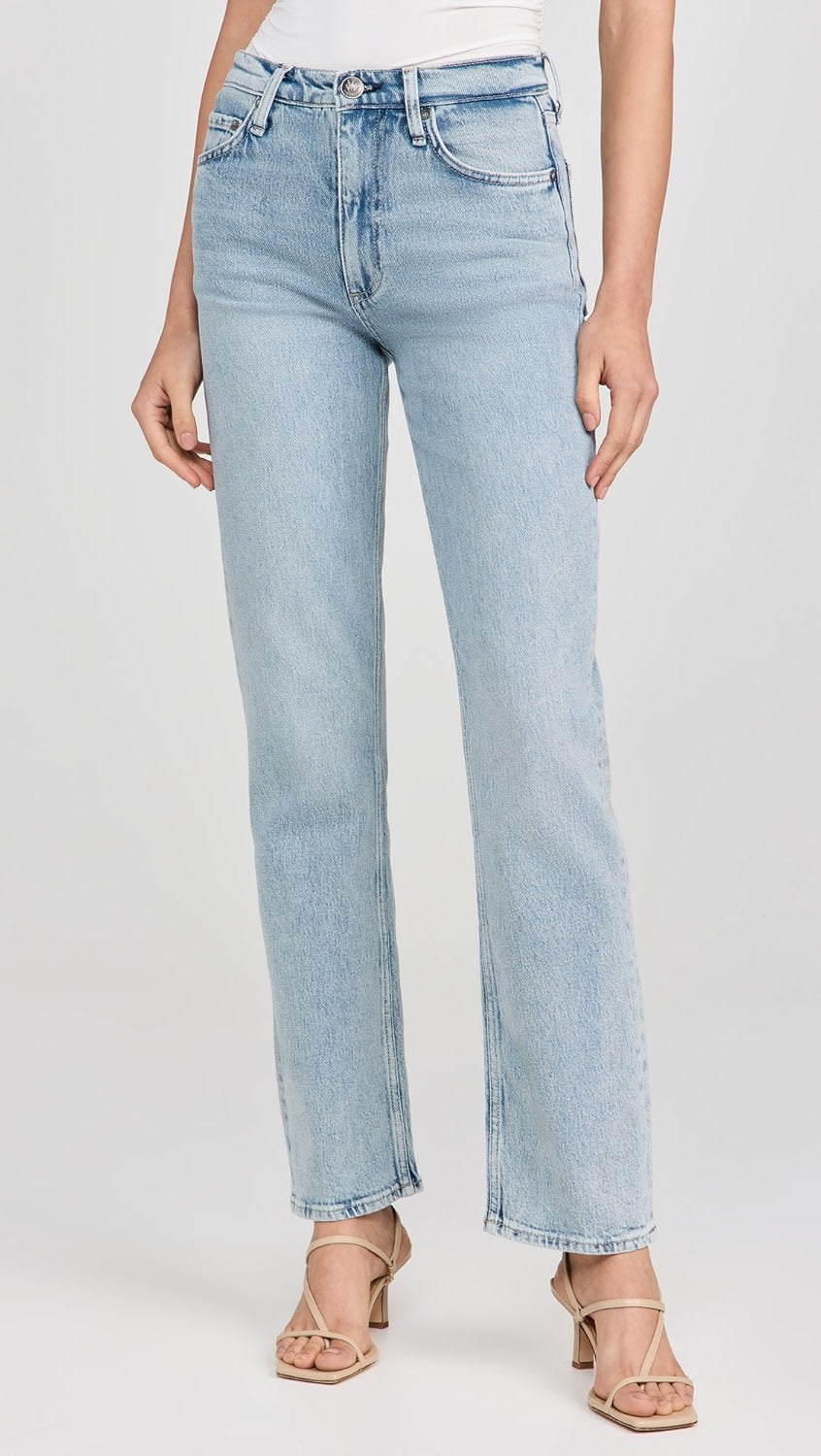 Rag & Bone - Harlow Mid-Rise Full Length Straight