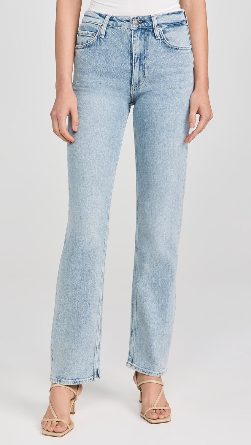 Rag & Bone - Harlow Mid-Rise Full Length Straight