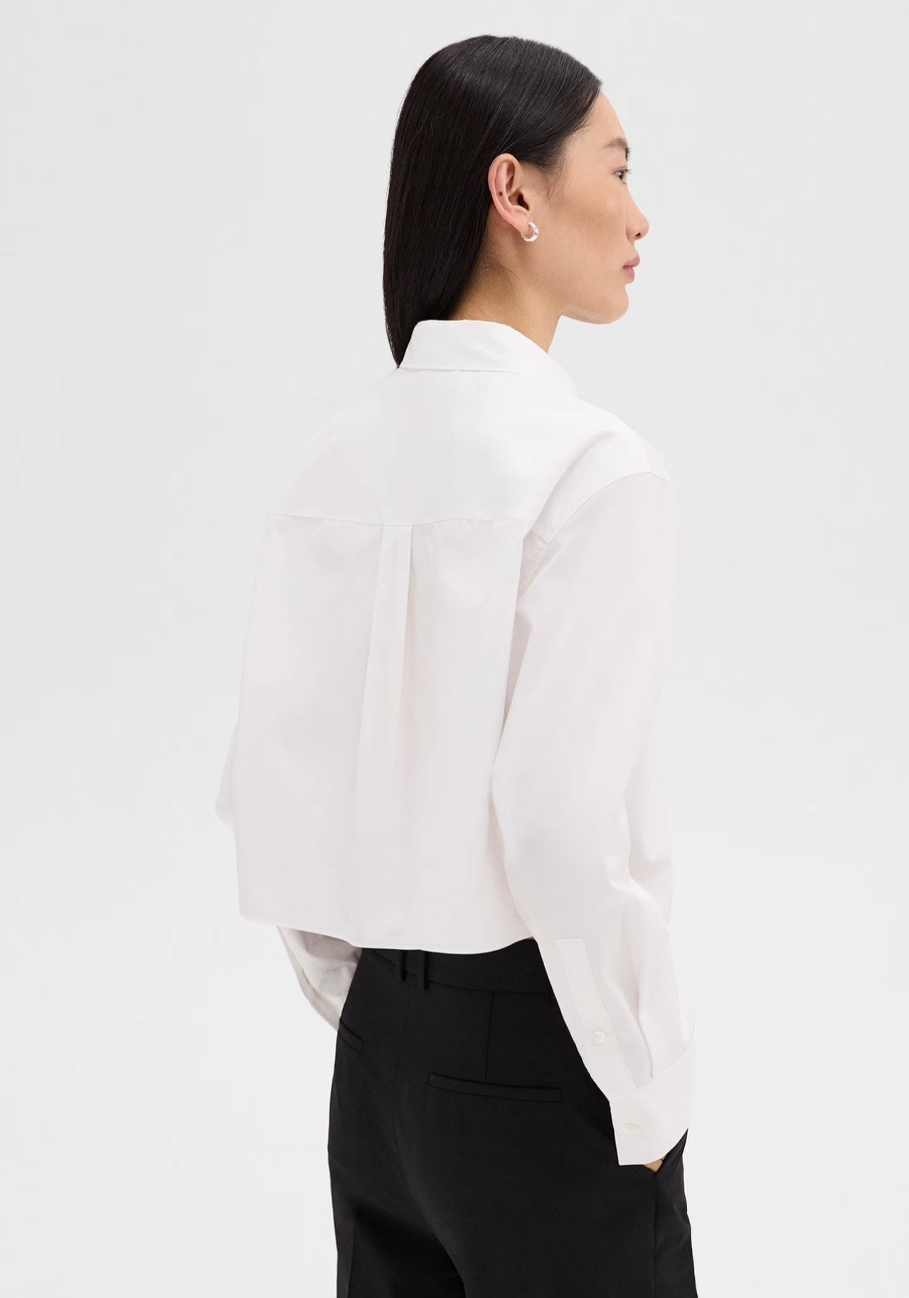 Theory - Cropped Boxy Shirt