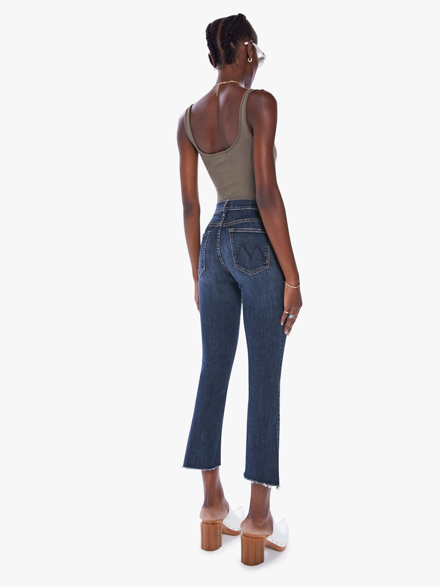 Mother Denim - The Insider Crop Step Fray - Teaming Up