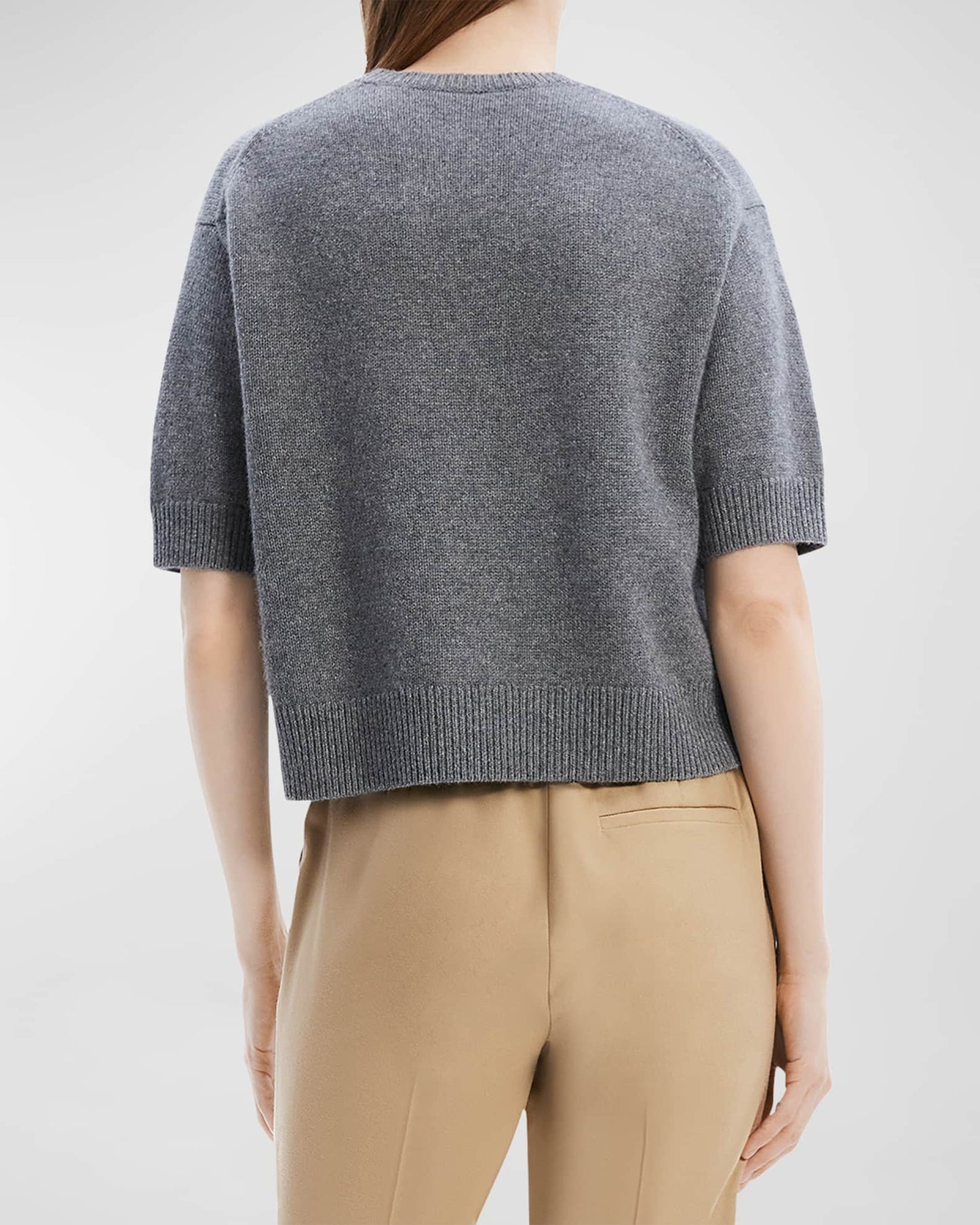 Theory - Cashmere Crop Tee