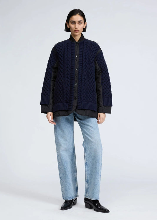 Rag & Bone - Winnie Mixed Media Jacket