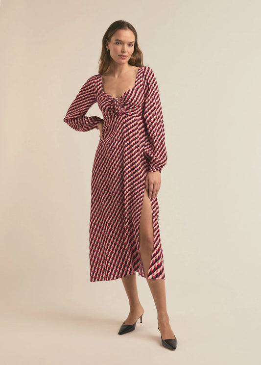 Favorite  Daughter - Vineyard Dress - Retro Rouge