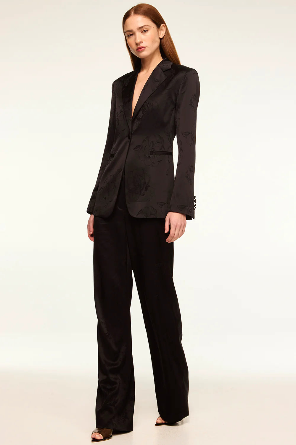 MISA - Remi Pant - Black Jacquard