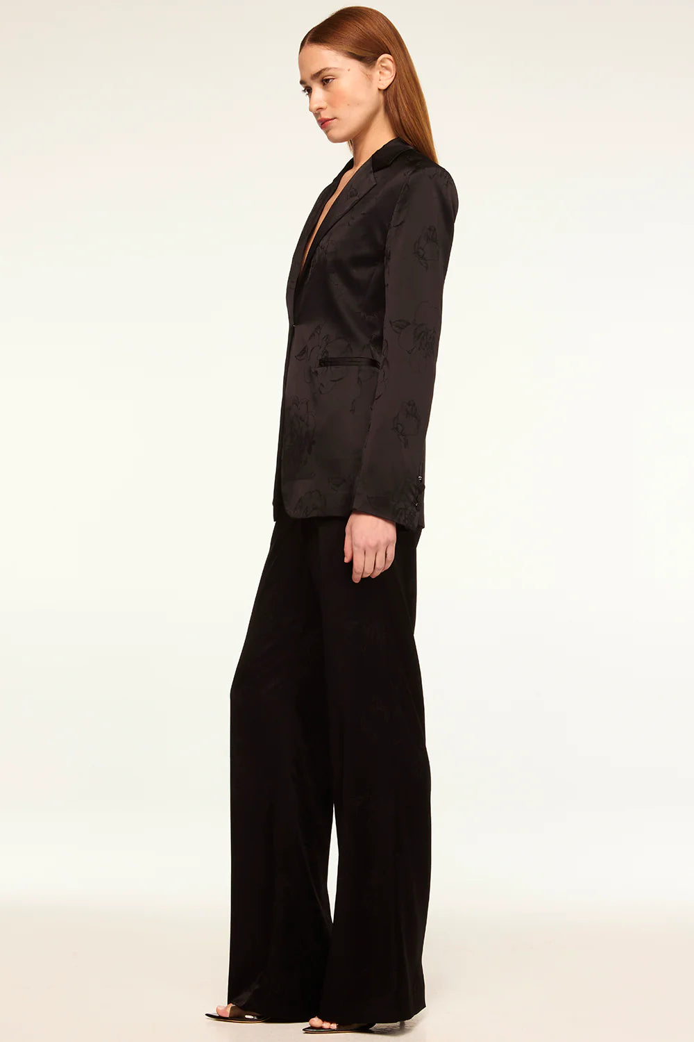 MISA - Remi Pant - Black Jacquard