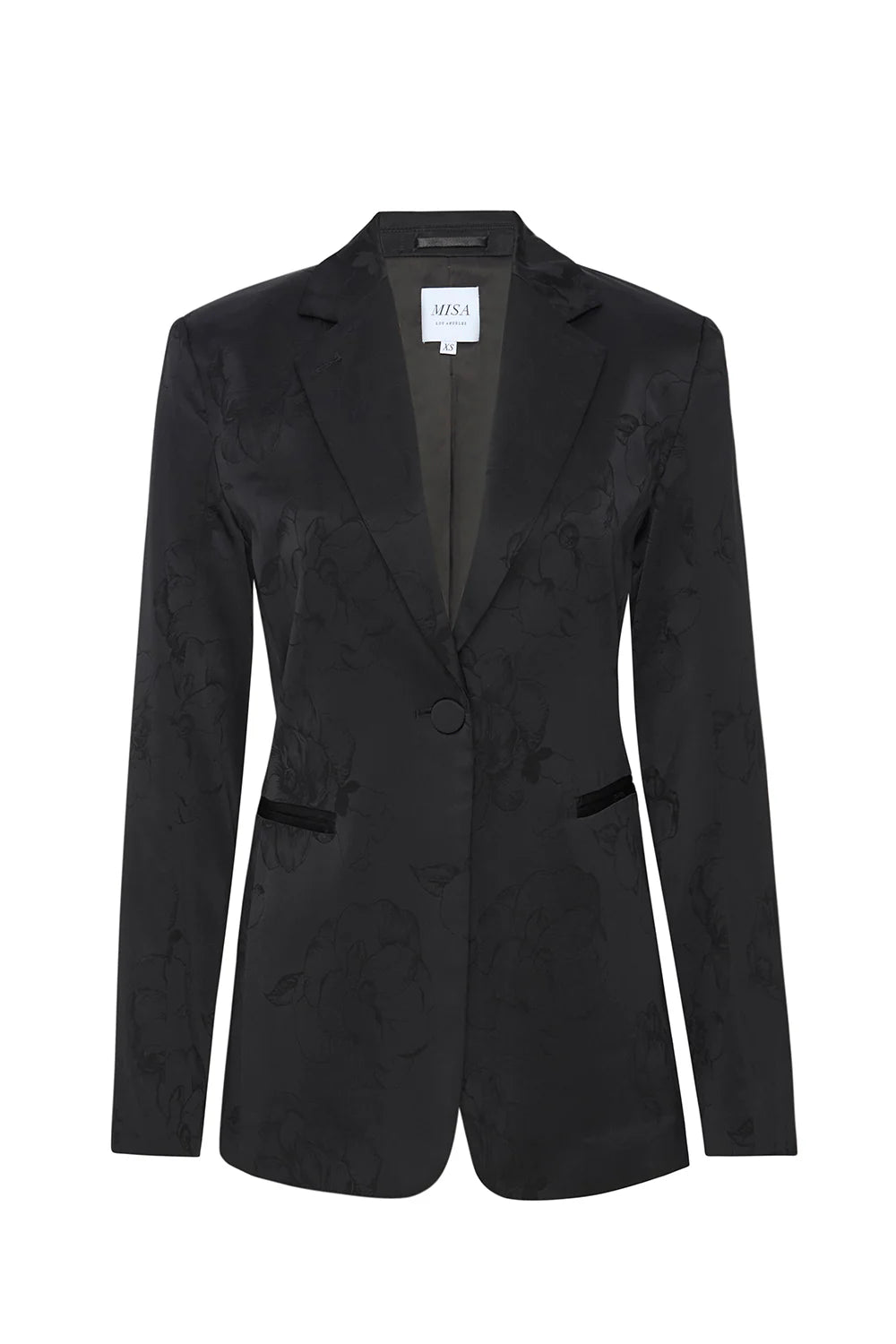 MISA - Lauren Blazer - Black Jacquard