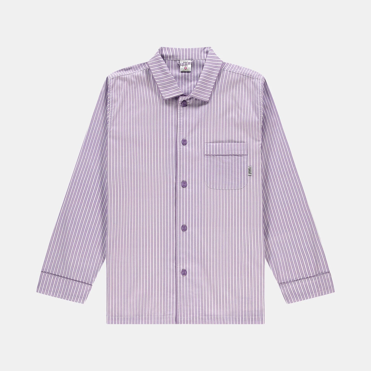 Pockies - Lavender Stripes Pyjama Shirt