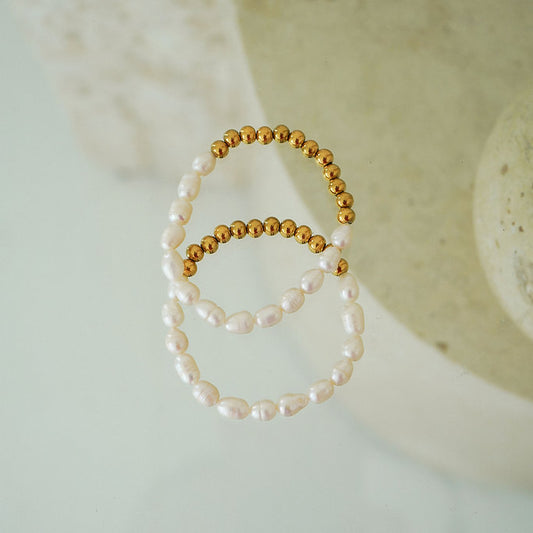 Au Naturale Jewelry - No Name Bead/Pearl Bracelet