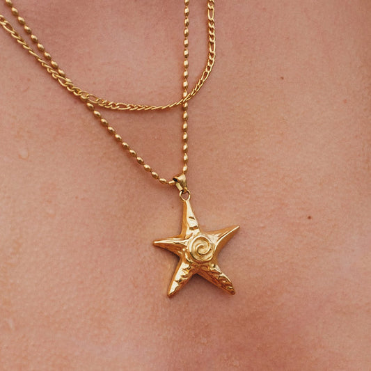 Au Naturale Jewelry - Fibonacci Star Necklace