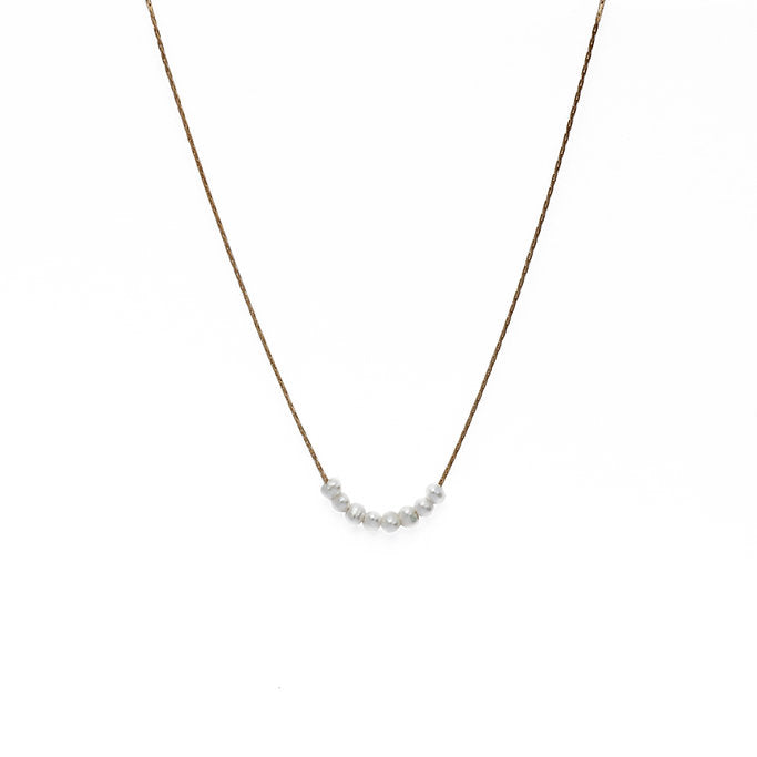 Au Naturale Jewelry - Grace Pearl Choker Necklace