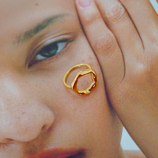 Au Naturale Jewelry - Loop Ring