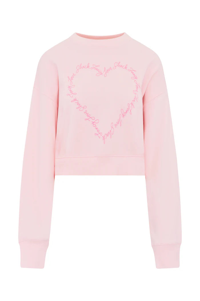 LOVESHACKFANCY - Aneria Pullover - Pucker Up Pink