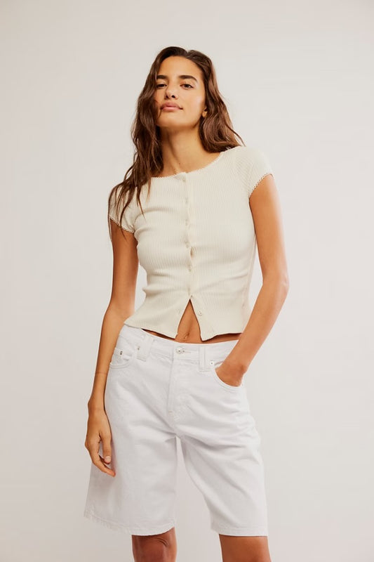 Free People - Most Wanted Cardi - Ivory