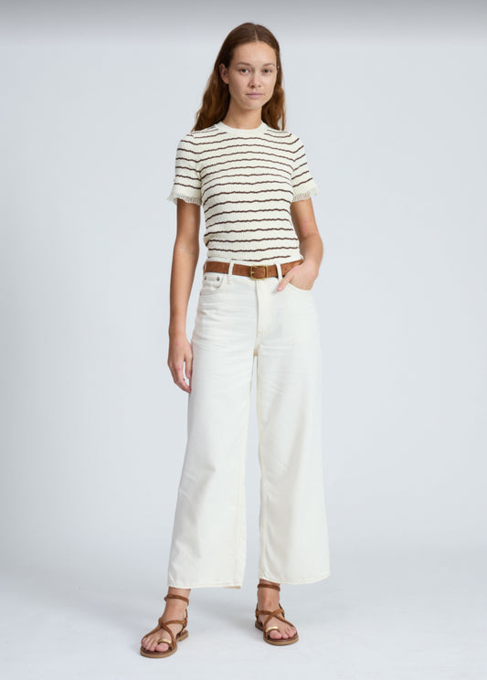 Rag & Bone - Featherweight Andi Wide Leg - Ecru