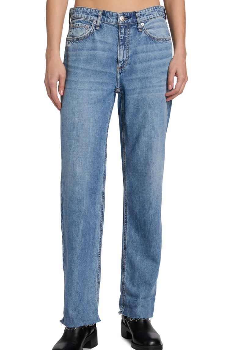 Rag & Bone - Featherweight Baggy Dre Low-Rise Boyfriend Jean