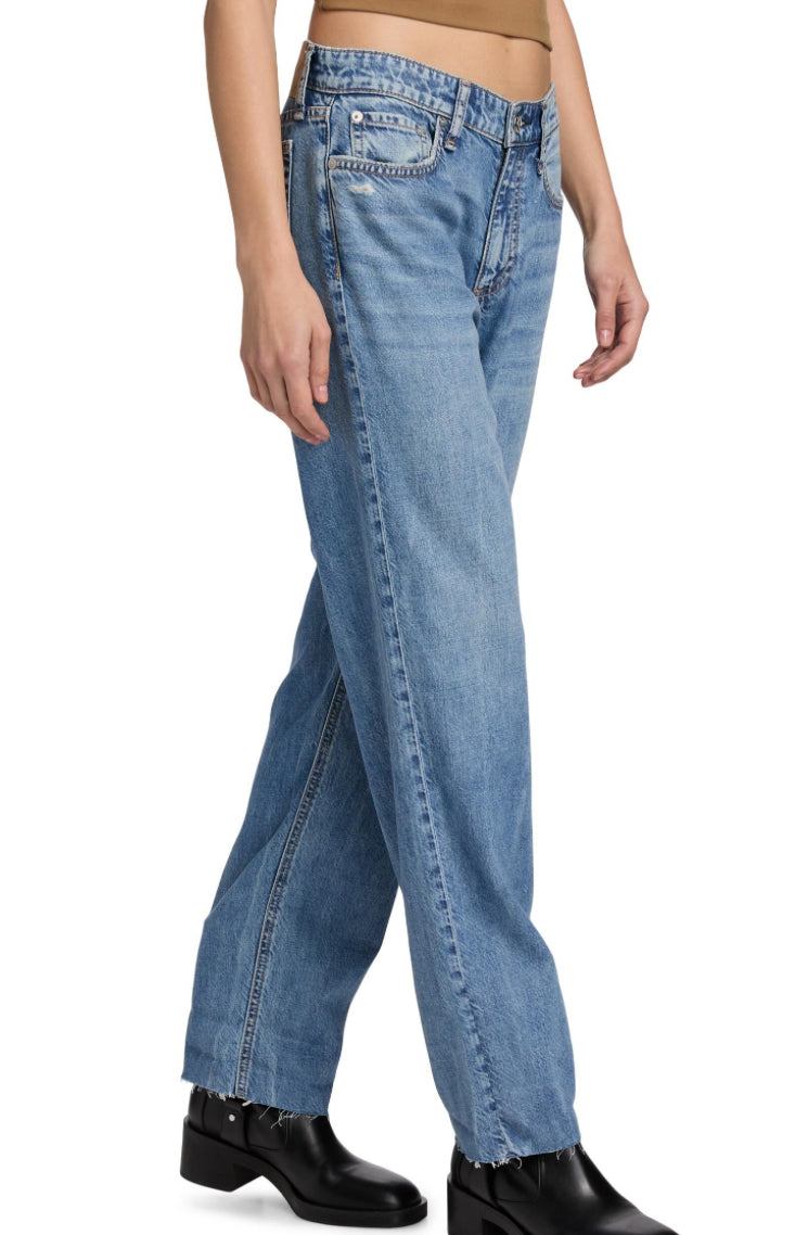 Rag & Bone - Featherweight Baggy Dre Low-Rise Boyfriend Jean