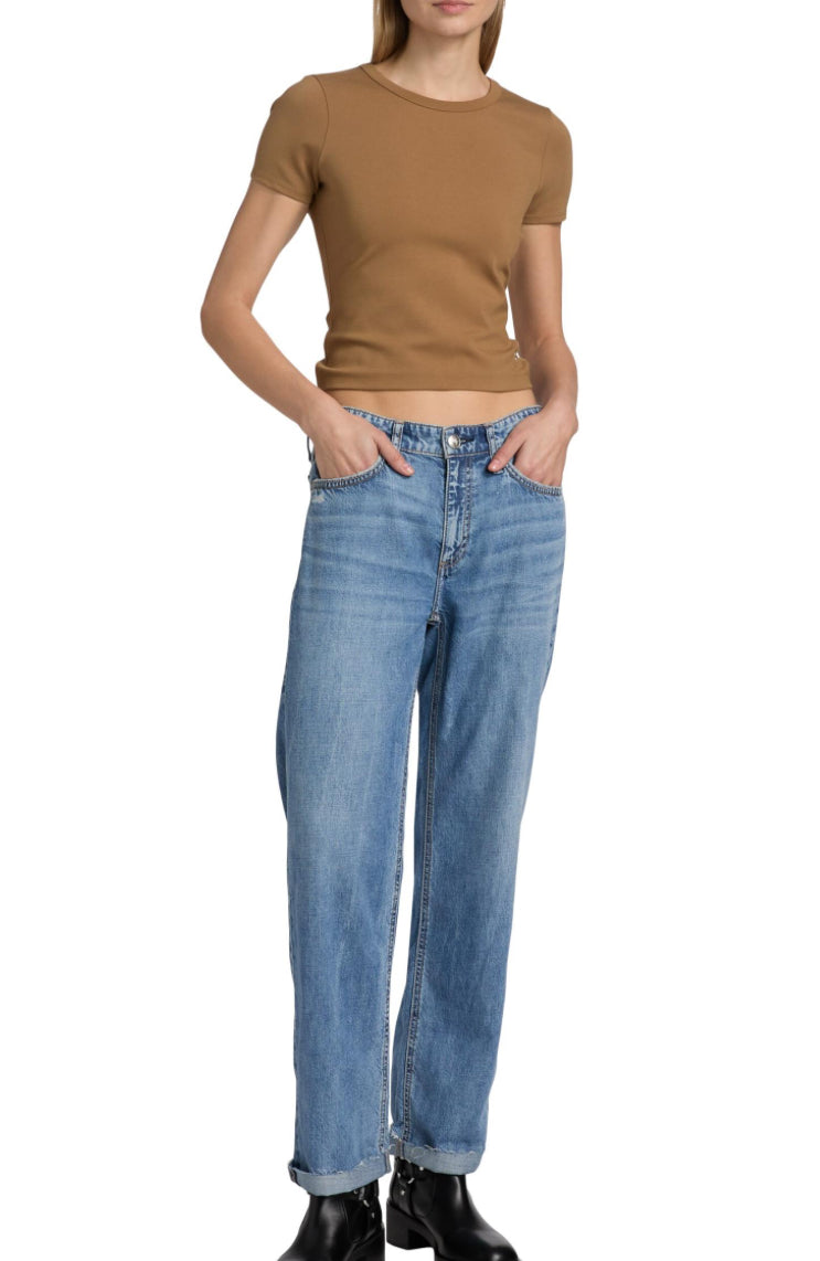Rag & Bone - Featherweight Baggy Dre Low-Rise Boyfriend Jean