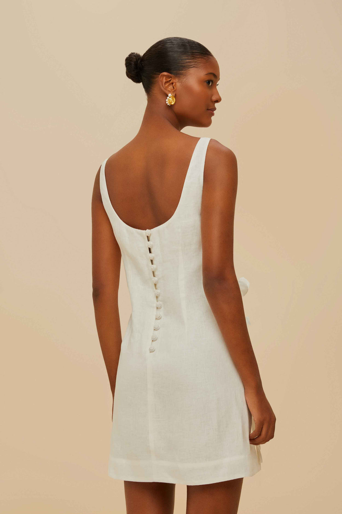 FARM Rio - Off-White Mini Dress