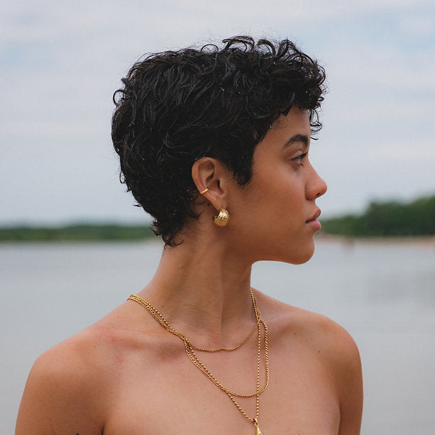 Au Naturale - Untitled Hoop Studs