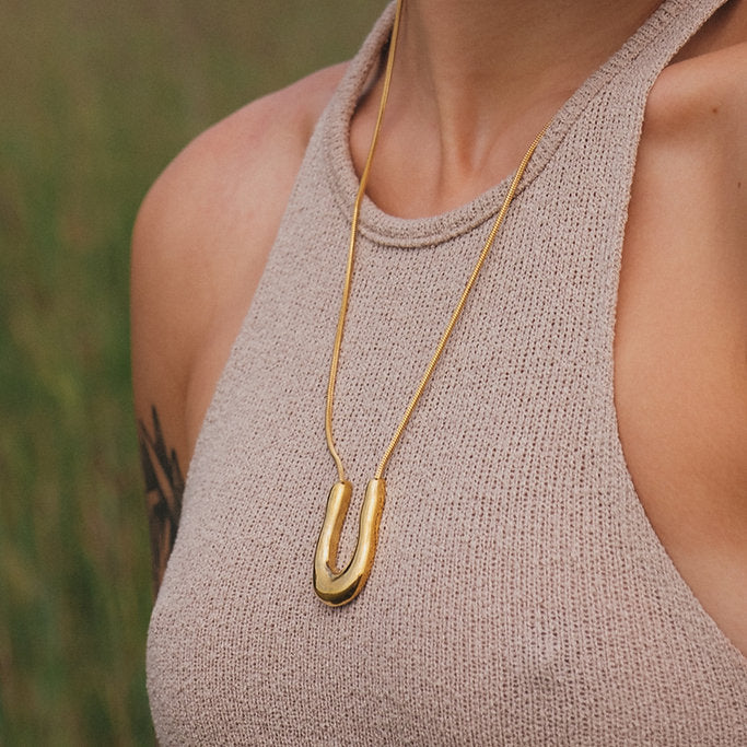 Au Naturale - U Necklace