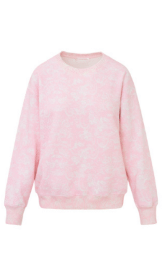 LOVESHACKFANCY - Palo Toile Pullover - Pink