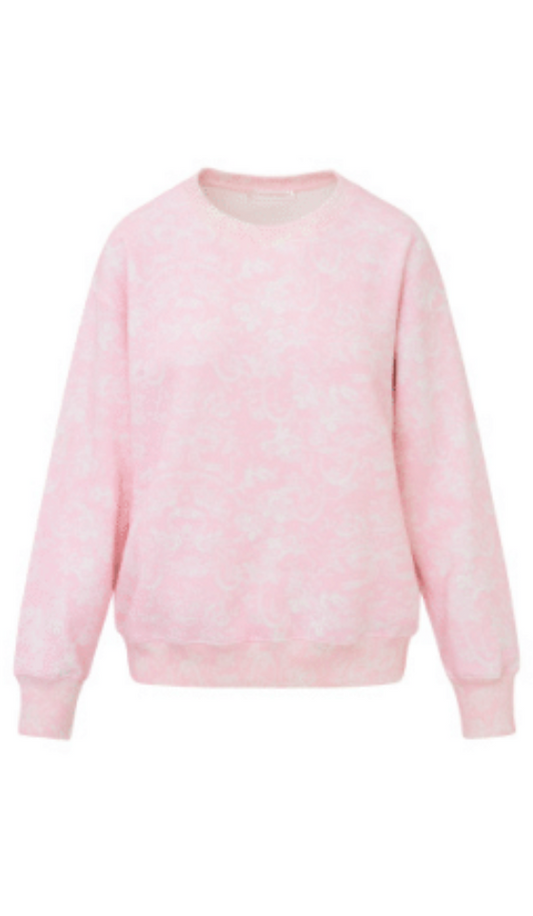 LOVESHACKFANCY - Palo Toile Pullover - Pink