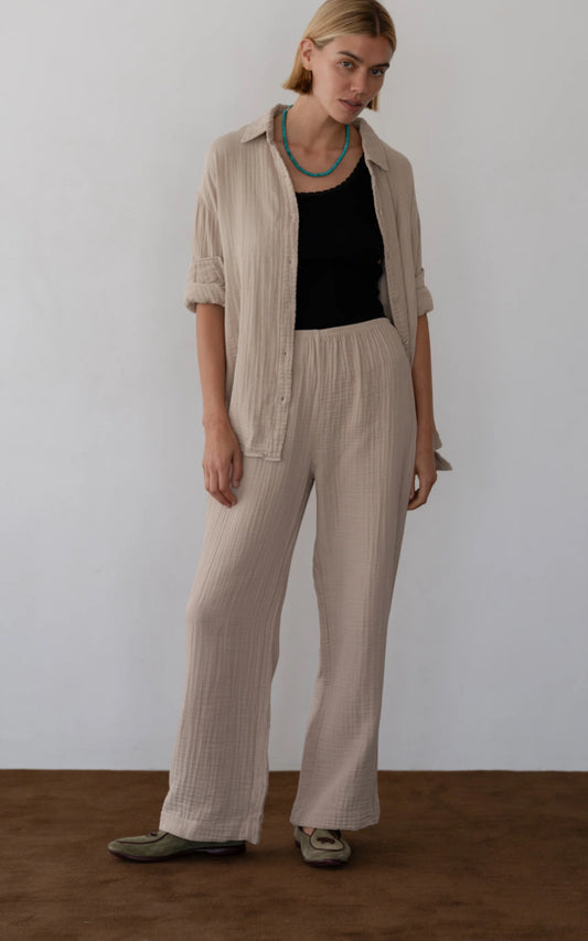 Donni - Bubble Simple Crop Pant
