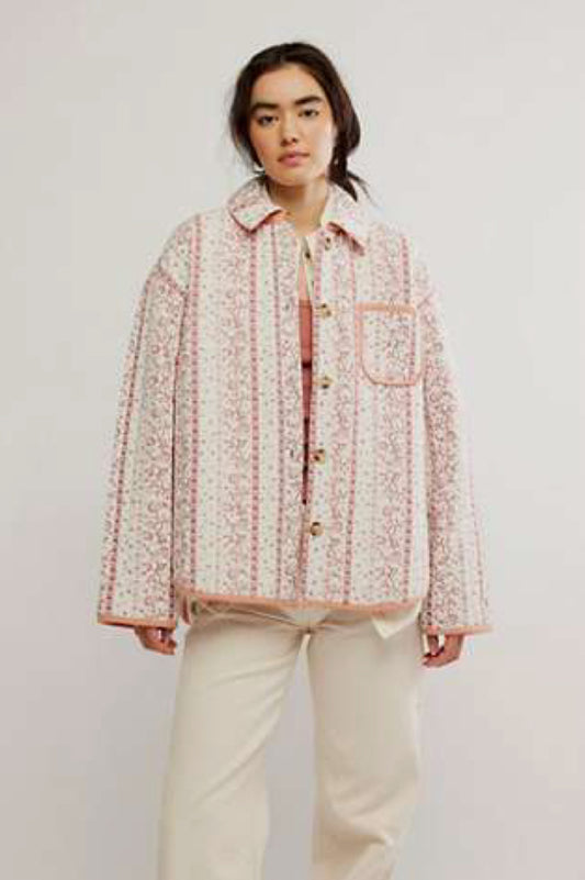 Free People - Alexie Jacket - Ivory Combo
