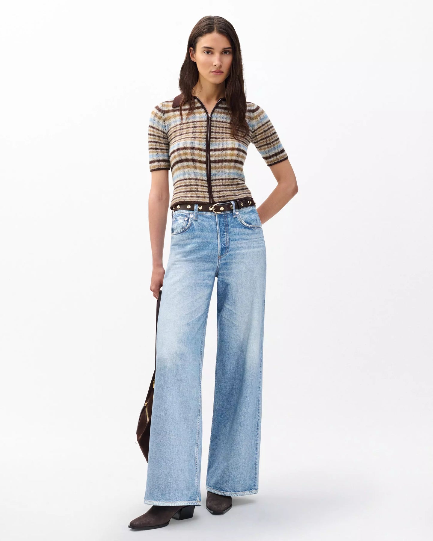 Rag & Bone - Miramar Terry Sofie Wide Pant - Raily