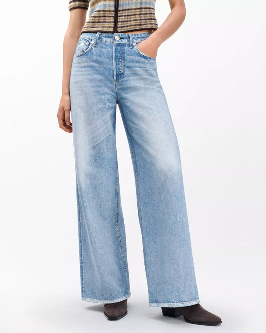 Rag & Bone - Miramar Terry Sofie Wide Pant - Raily