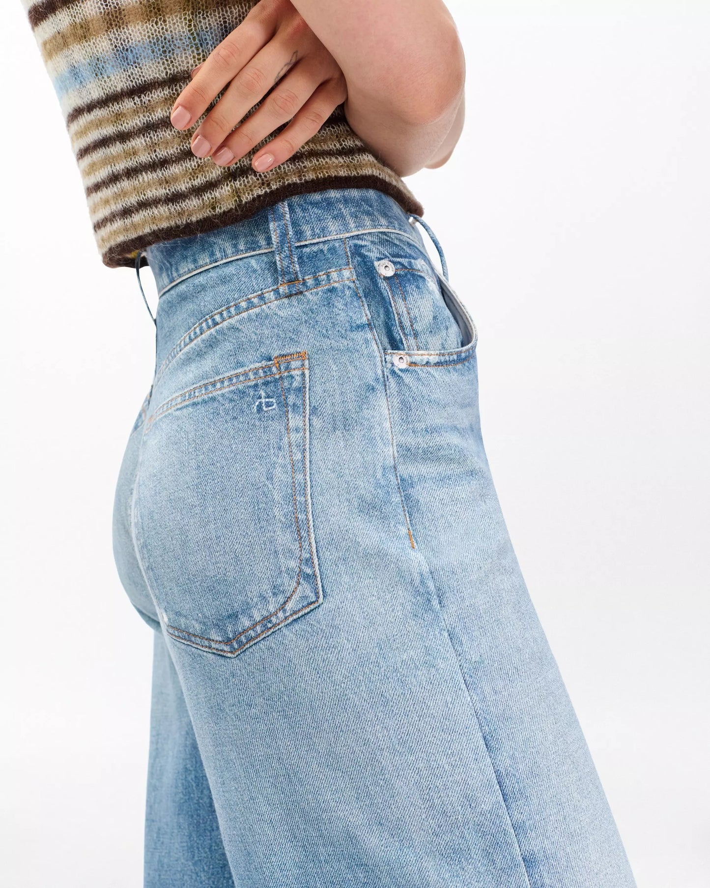 Rag & Bone - Miramar Terry Sofie Wide Pant - Raily