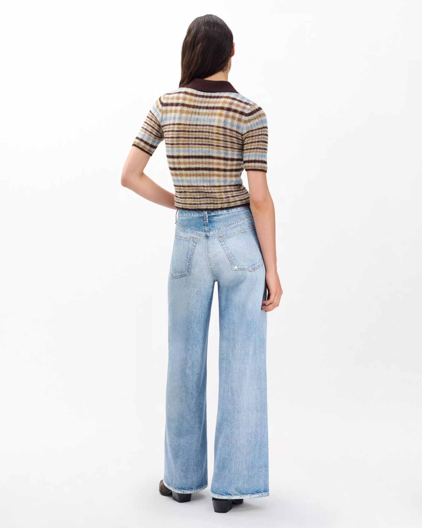Rag & Bone - Miramar Terry Sofie Wide Pant - Raily