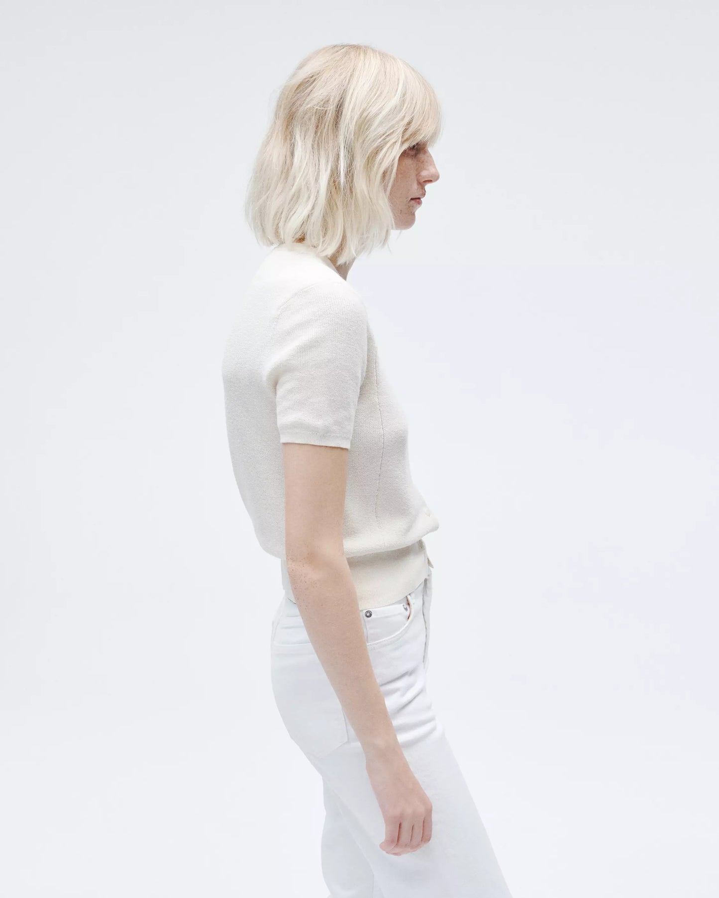 Rag & Bone - Dina Cotton Cardigan - Ivory