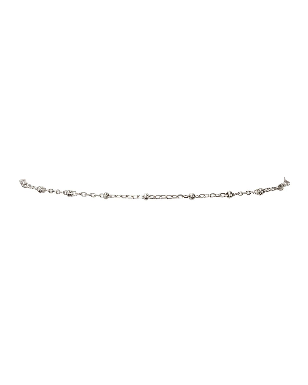 LUV AJ - Mondays at Teddy’s Anklet - Silver