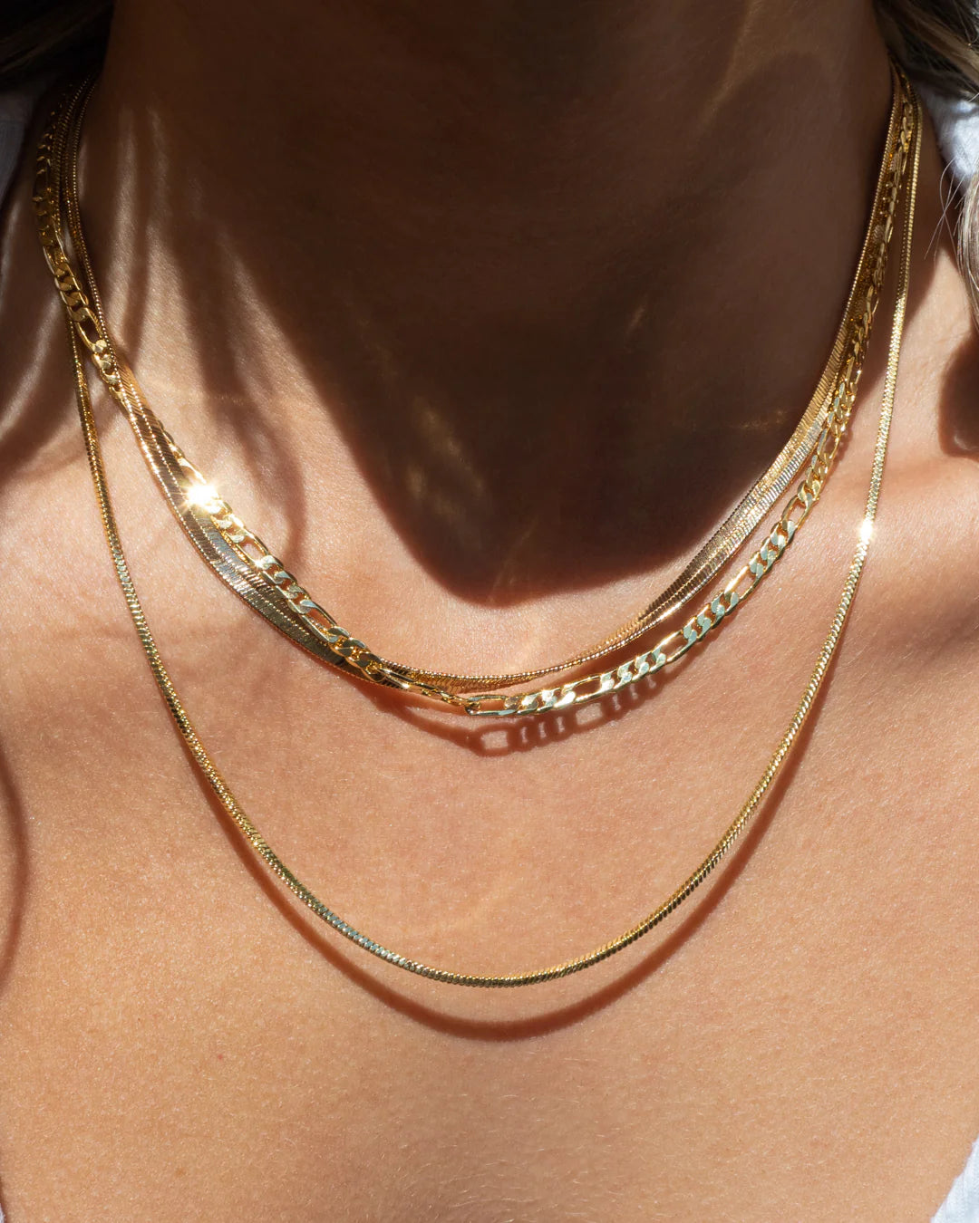 LUV AJ - Cecilia Chain Necklace - Gold