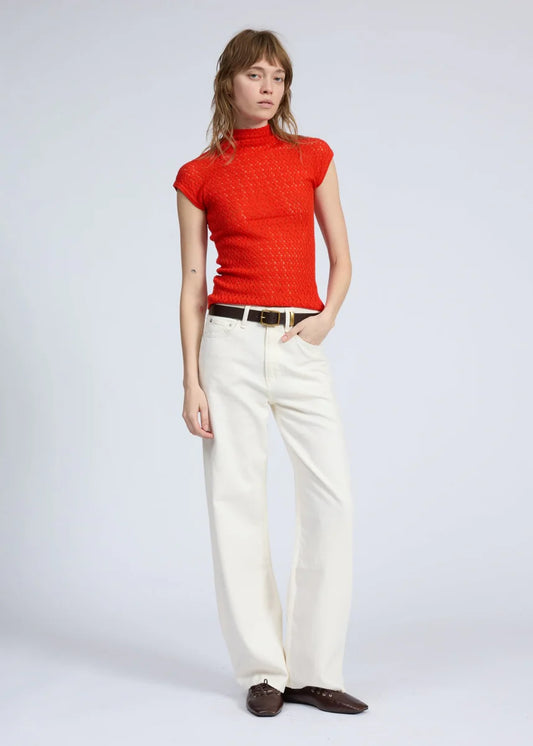 Rag & Bone - Tana Merino Cap Sleeve Sweater