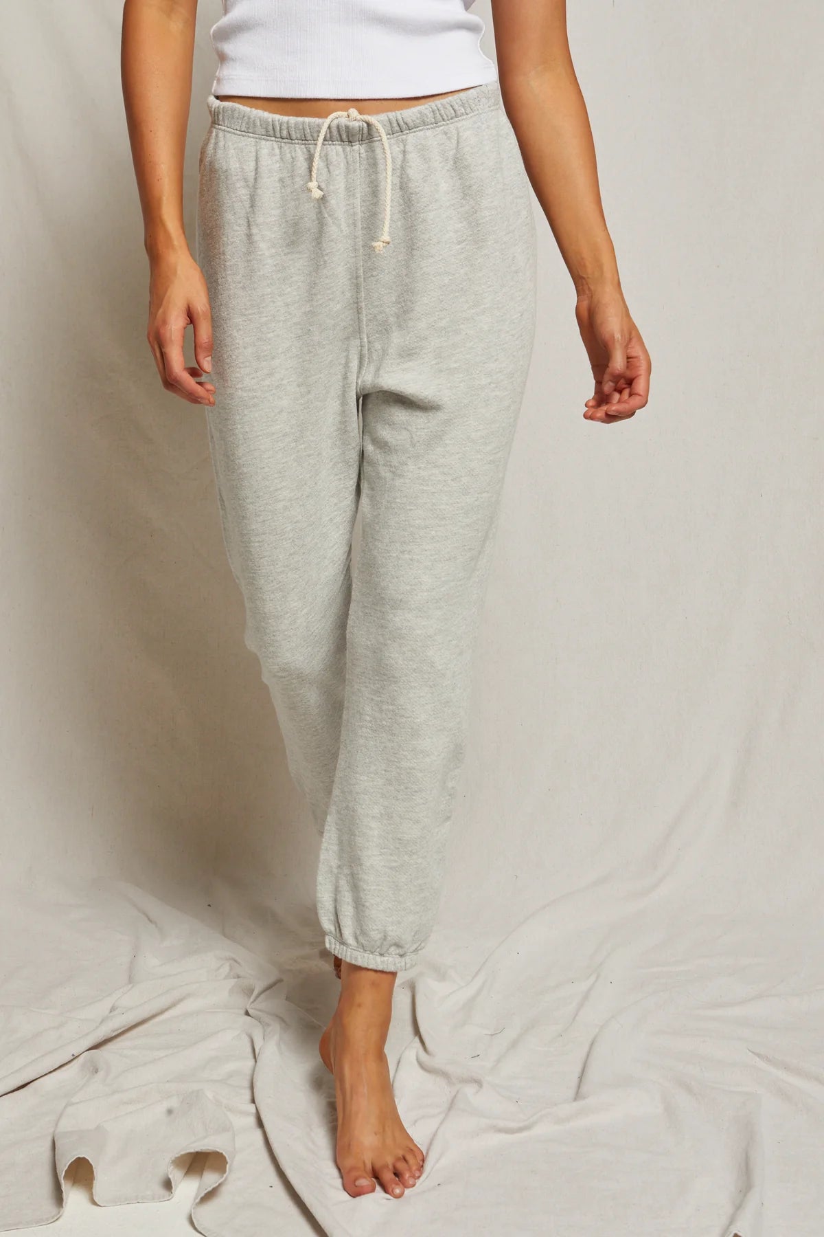 perfectwhitetee - Johnny Sweatpant - Heather Grey