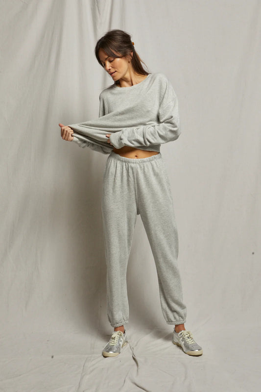 perfectwhitetee - Johnny Sweatpant - Heather Grey