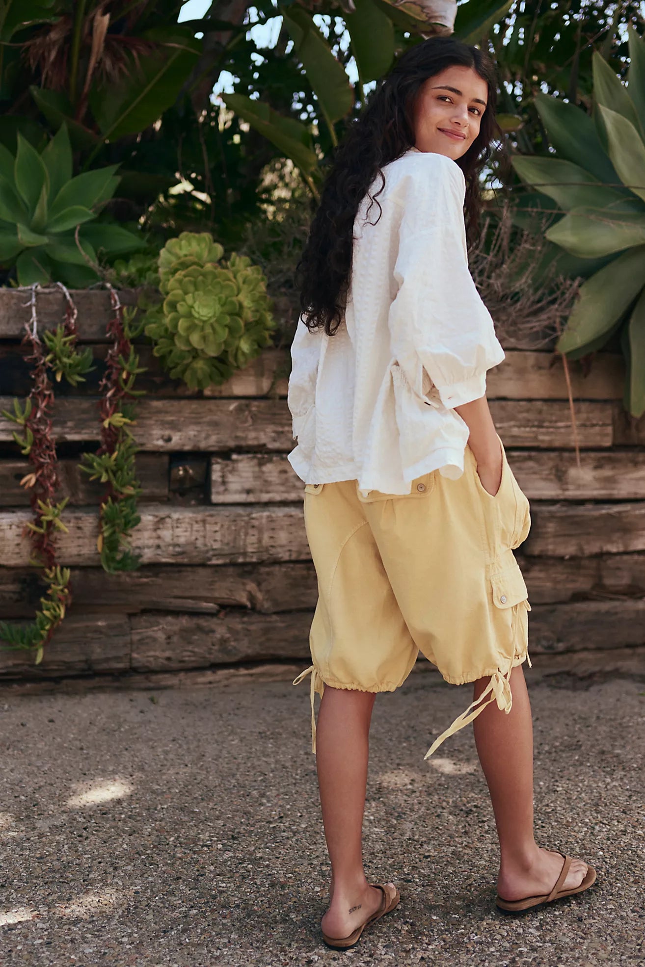 Free People - Just Like Me Seersucker