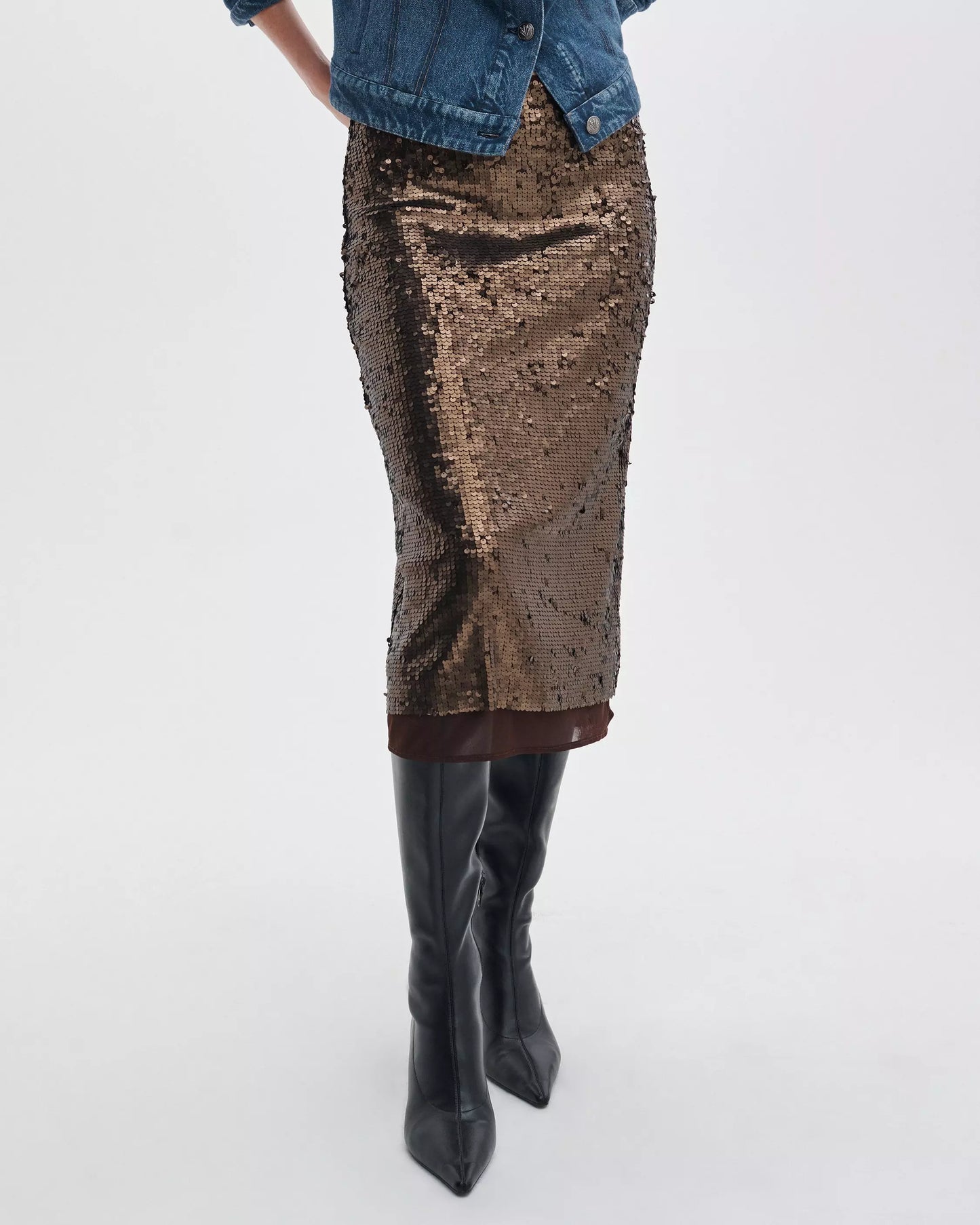 Rag & Bone - Lucy Sequin Skirt
