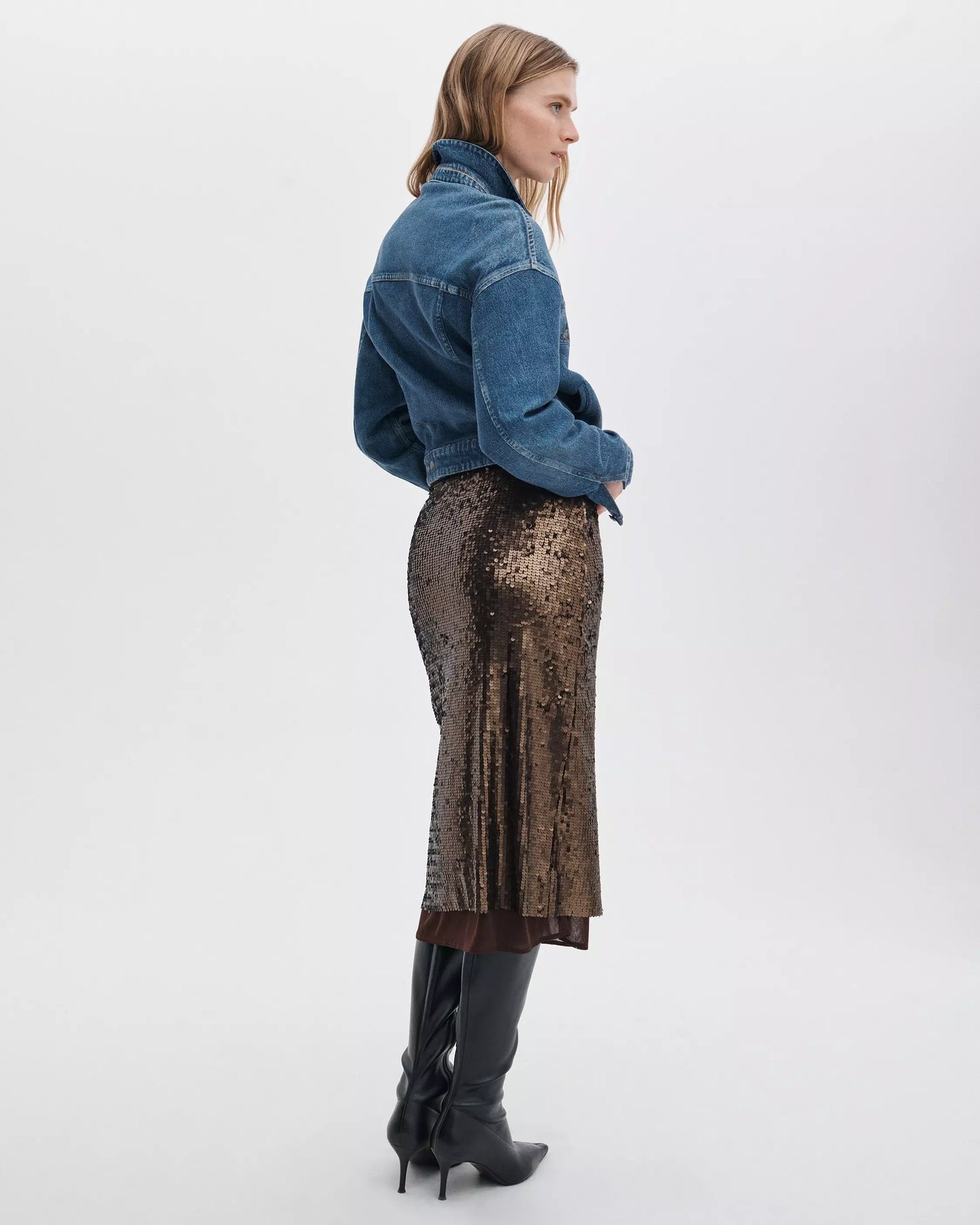 Rag & Bone - Lucy Sequin Skirt