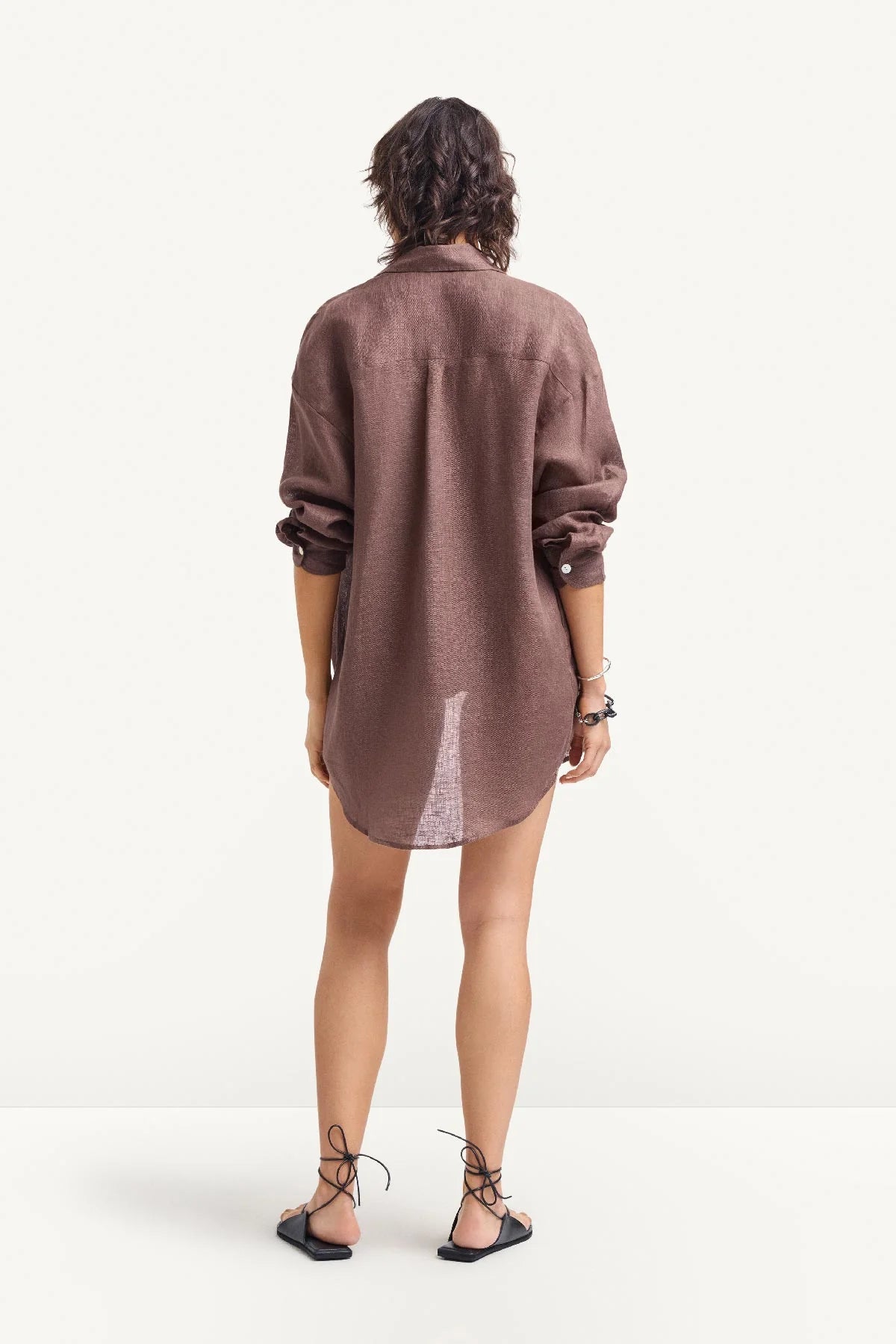 Vitamin A - Playa Boyfriend Shirt - Mocha