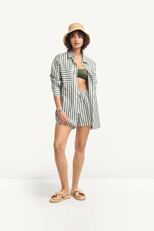 Vitamin A - Nadia Shirt - Olive