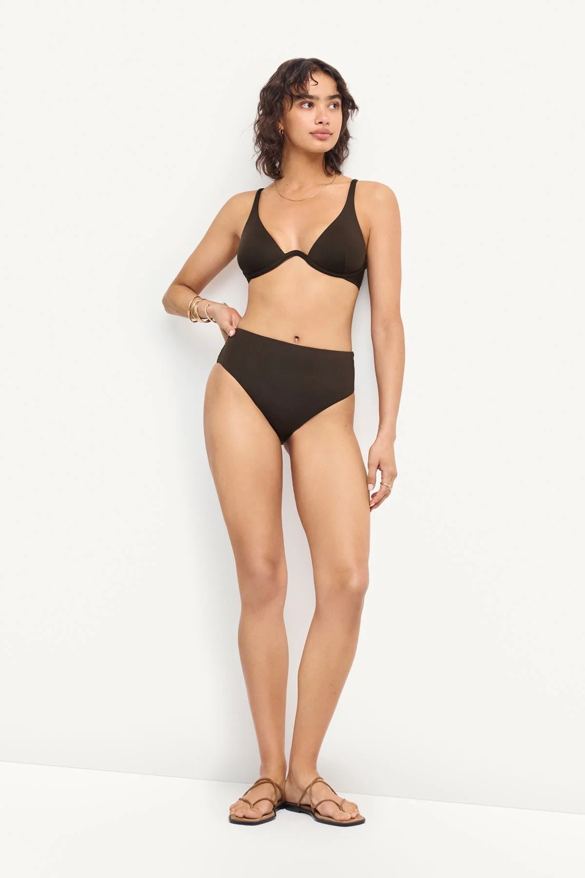 Vitamin A - Barcelona High Waist Bottom