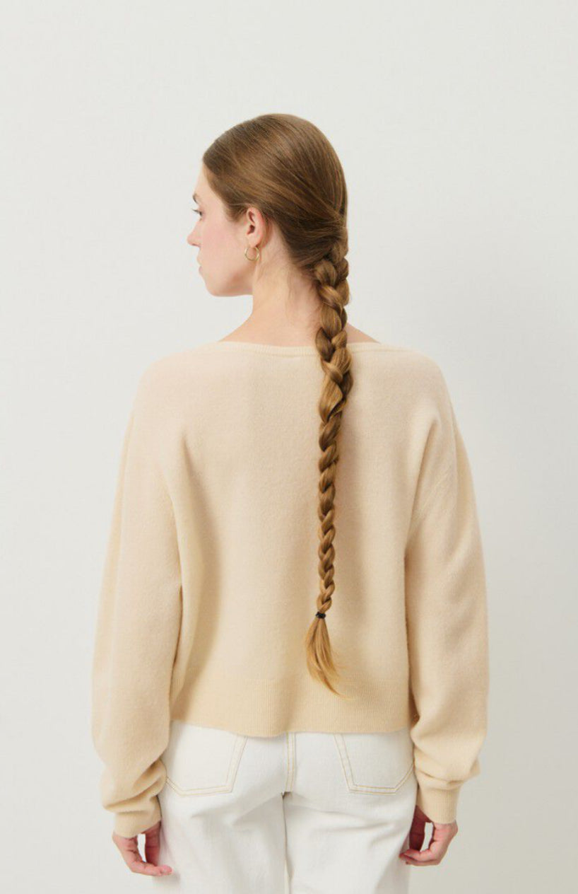 American Vintage - Raxow Boatneck Sweater - Natural